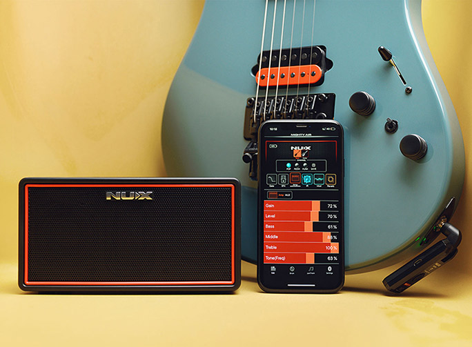 NUX- MP-2 Mighty PLUG MFX with USB Audio + Bluetooth Audio